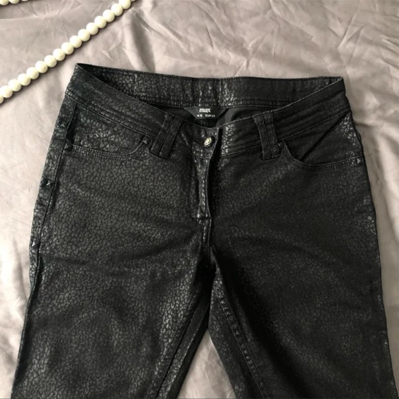 Denim - NWOT| Shiny Animal Print Jeans